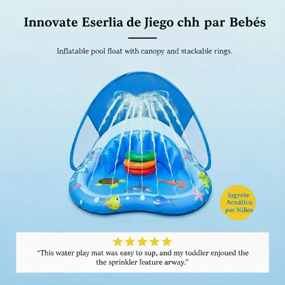 Piscina acuática infantil para verano