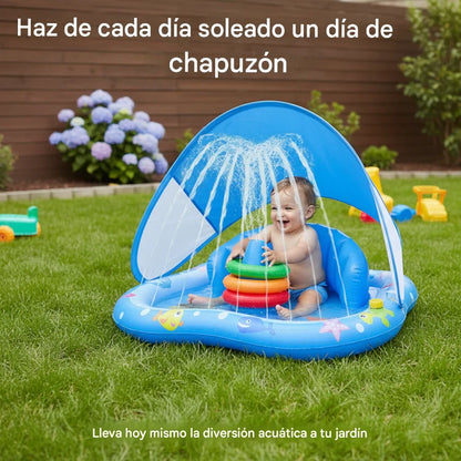 Piscina acuática infantil para verano