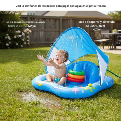 Piscina acuática infantil para verano