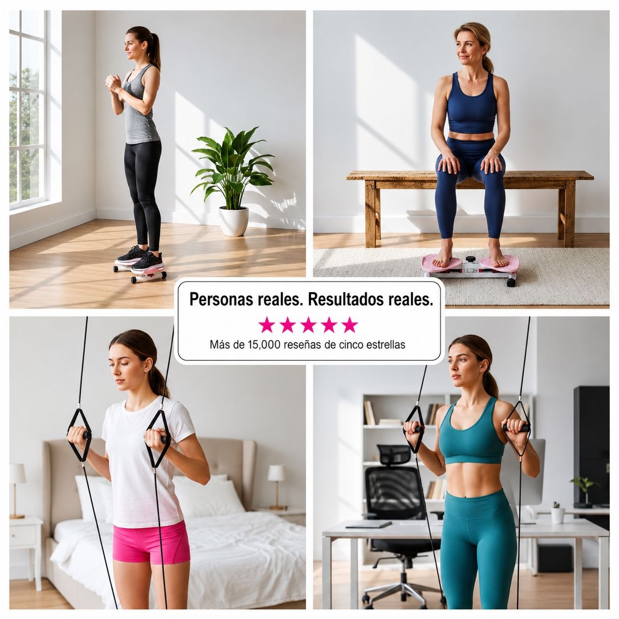 Tabla Twist El Entrenamiento Tabla de Equilibrio Deporte Ejercicio Giratorio de Cintura Entrenador Reductor Yoga Entrenamiento Muscular Herramienta de Masaje para Pies Fitness (Rosa)